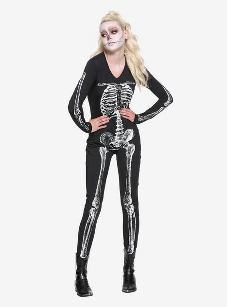 X-Ray Skeleton Catsuit | Hot Topic