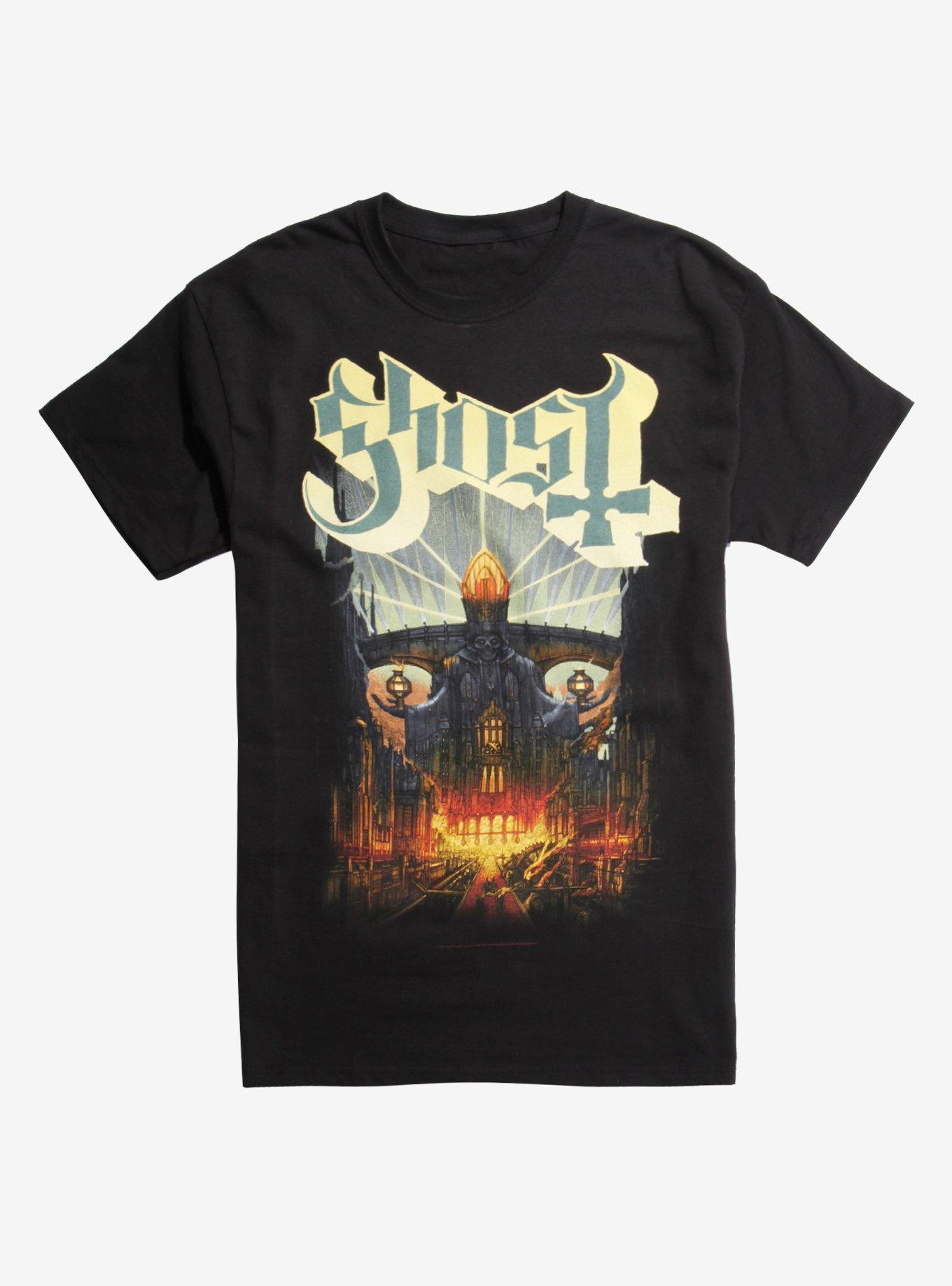 Ghost Meloria T-Shirt, BLACK, hi-res