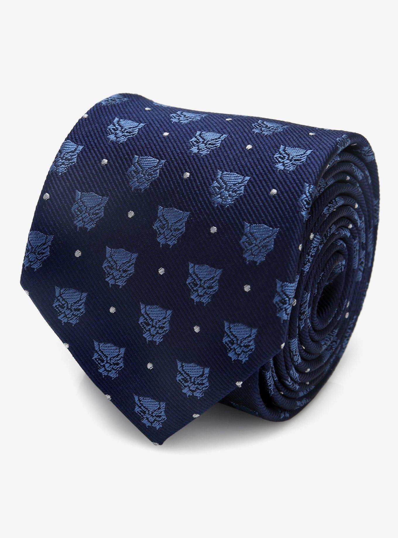 Marvel Black Panther Blue Dot Tie, , hi-res