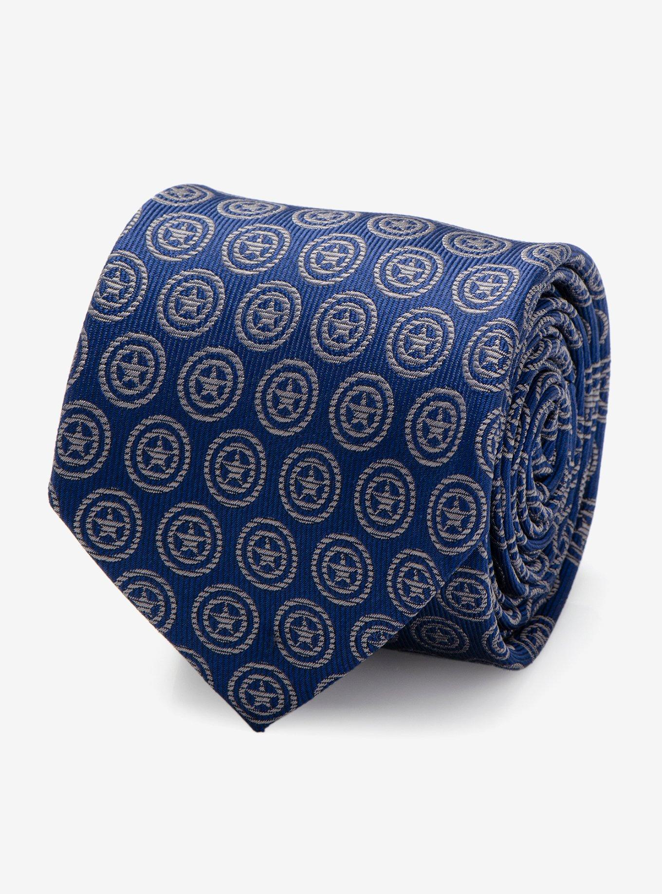 Marvel Captain America Shield Blue Tie, , hi-res