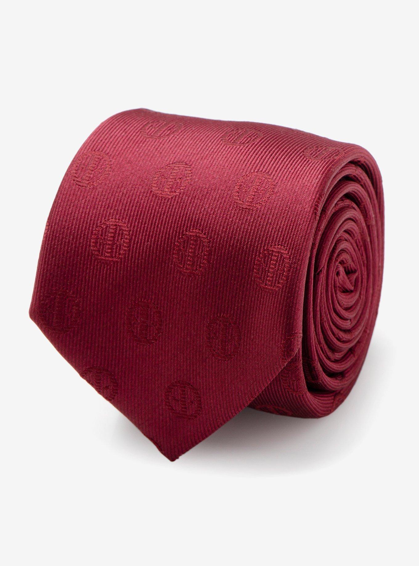 Marvel Deadpool Maroon Tie, , hi-res