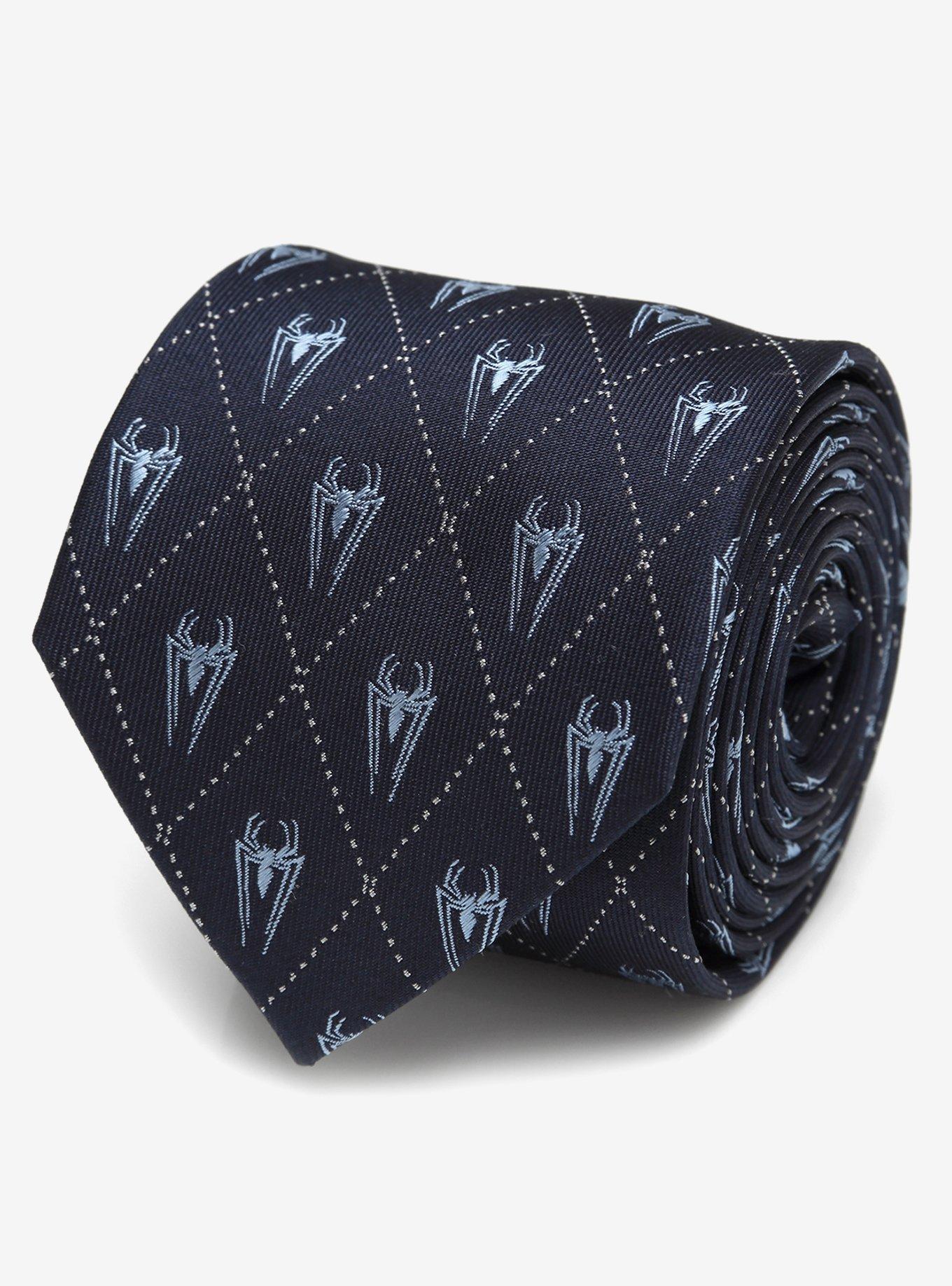 Marvel Spider-Man Diamond Navy Tie, , hi-res