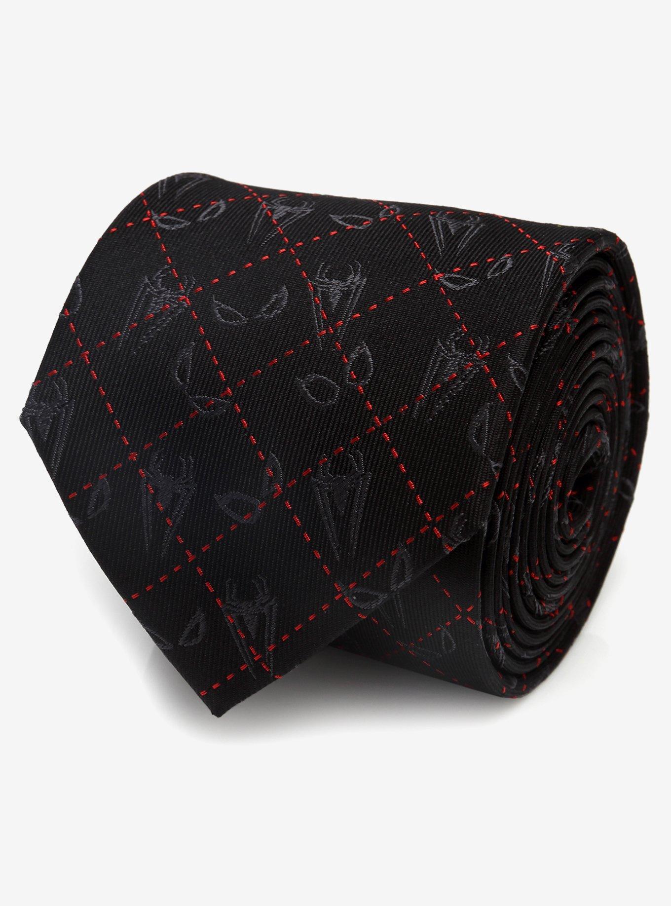 Marvel Spider-Man Eyes Diamond Tie, , hi-res