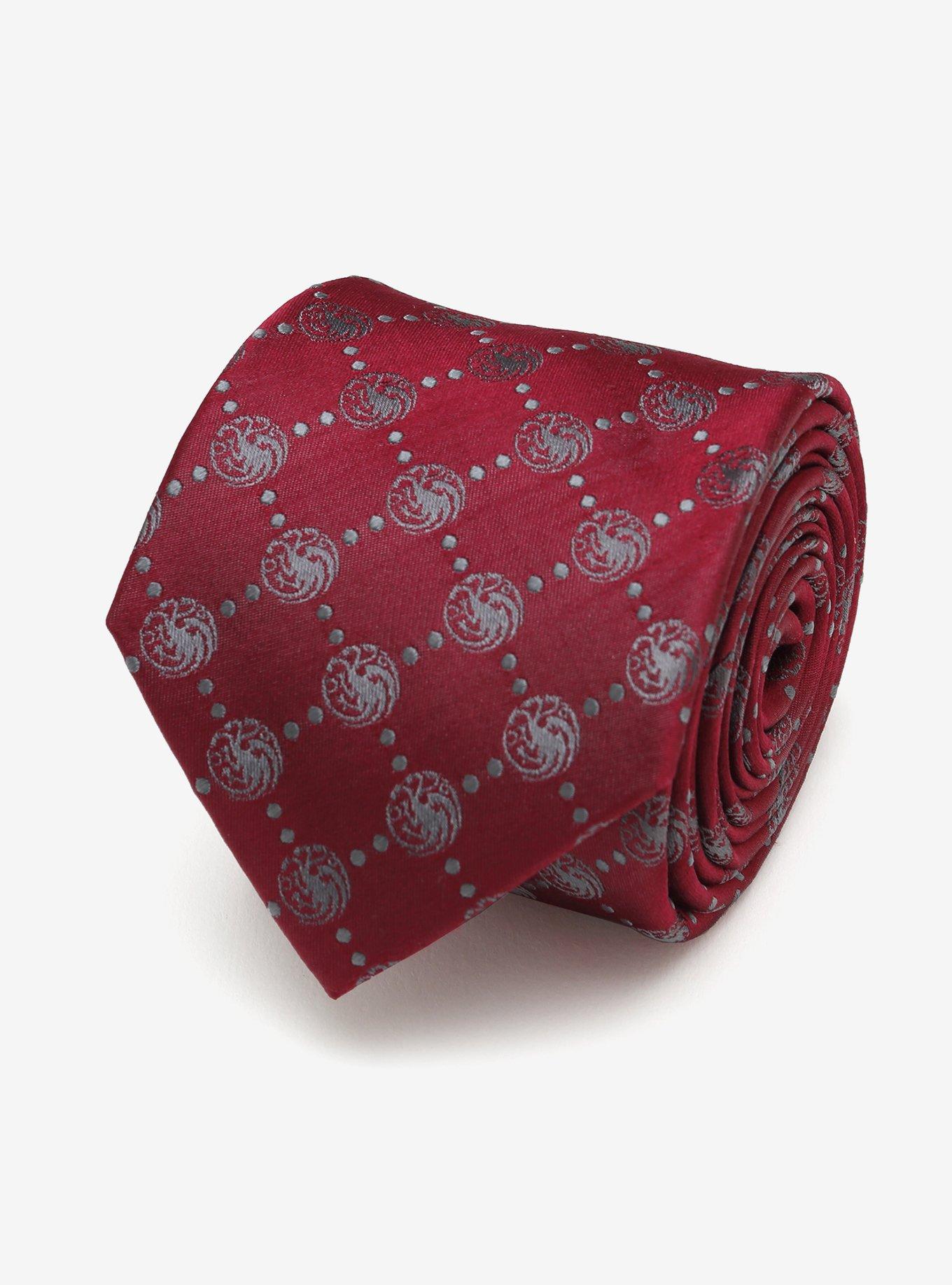 Game Of Thrones Targaryen Dragon Scattered Tie