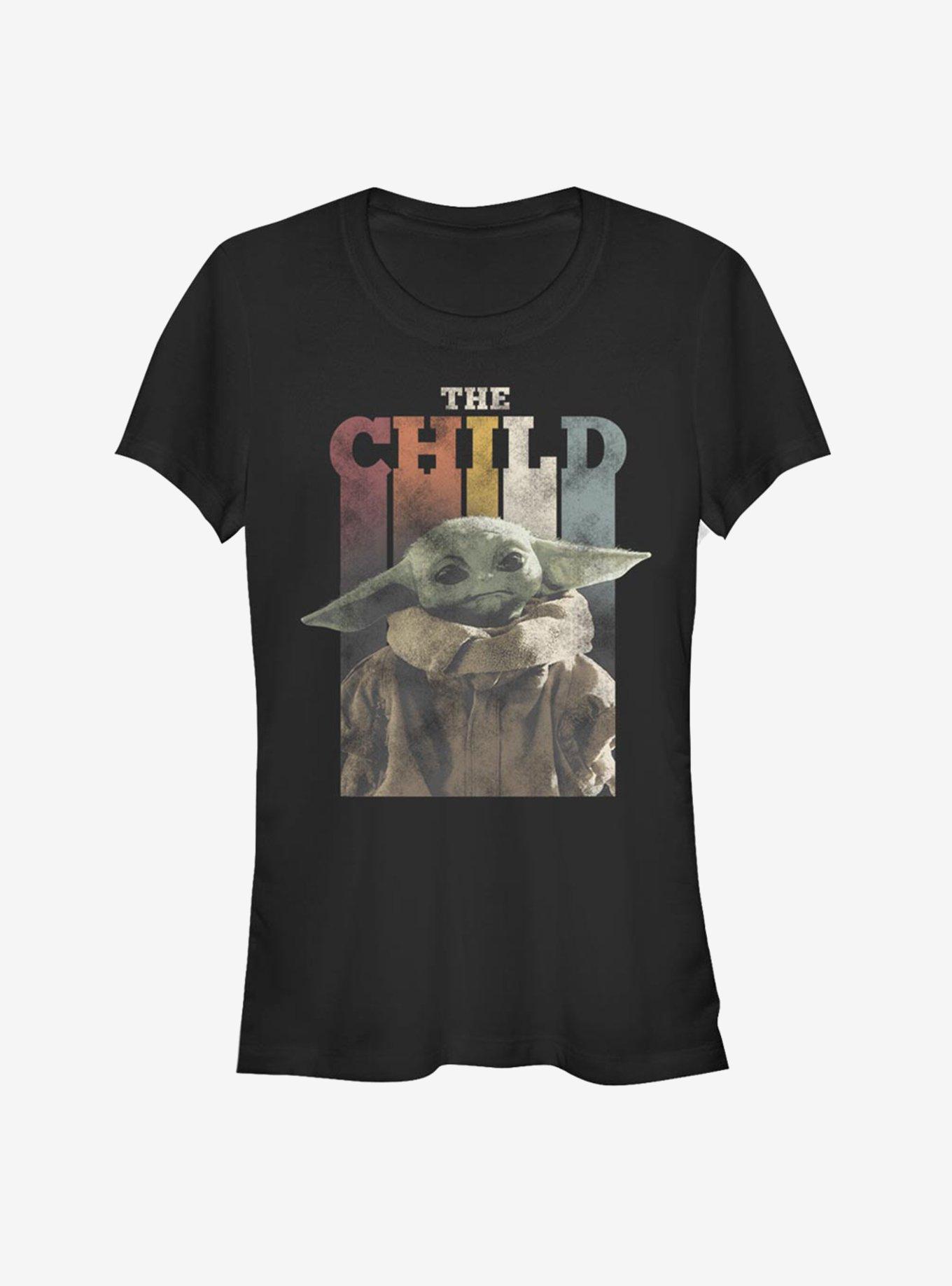 Star Wars The Mandalorian The Child Girls T-Shirt, BLACK, hi-res