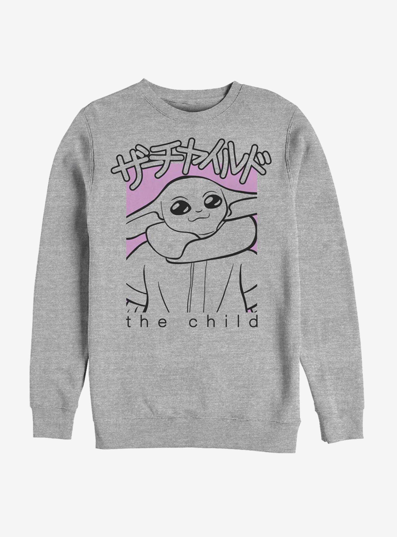 Star Wars The Mandalorian The Child Kawaii Crew Sweatshirt, , hi-res
