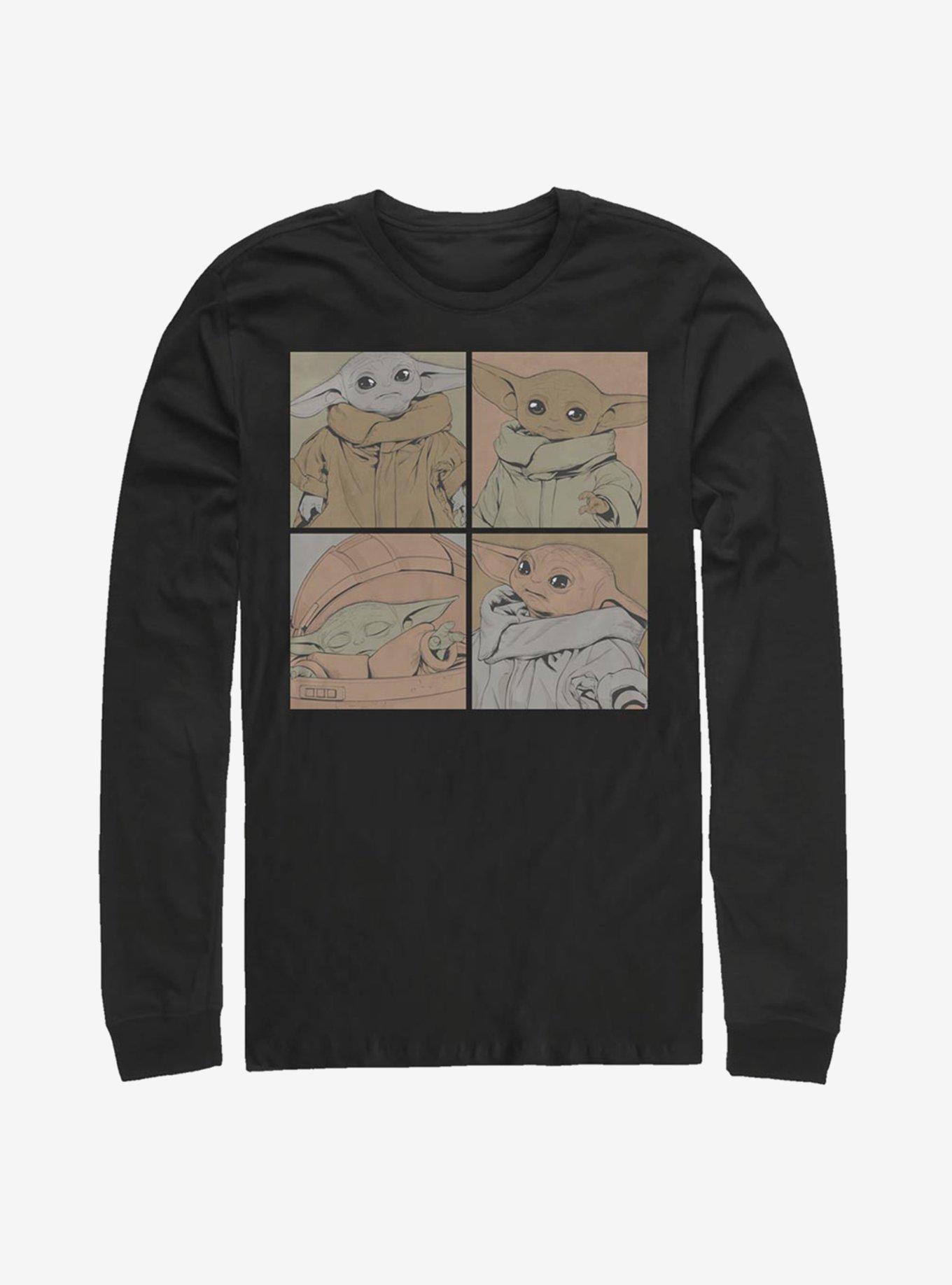 Star Wars The Mandalorian The Child 4 Box Long-Sleeve T-Shirt, , hi-res