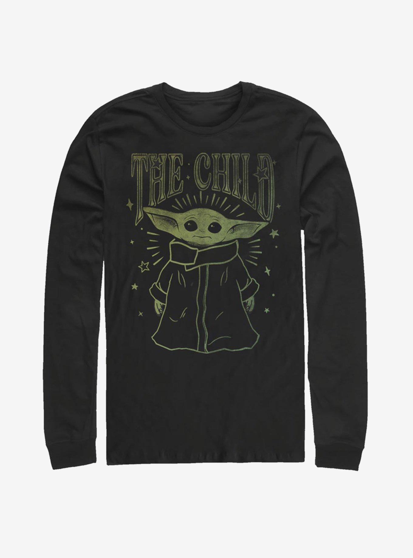 Star Wars The Mandalorian The Child Starry Night Long-Sleeve T-Shirt, , hi-res