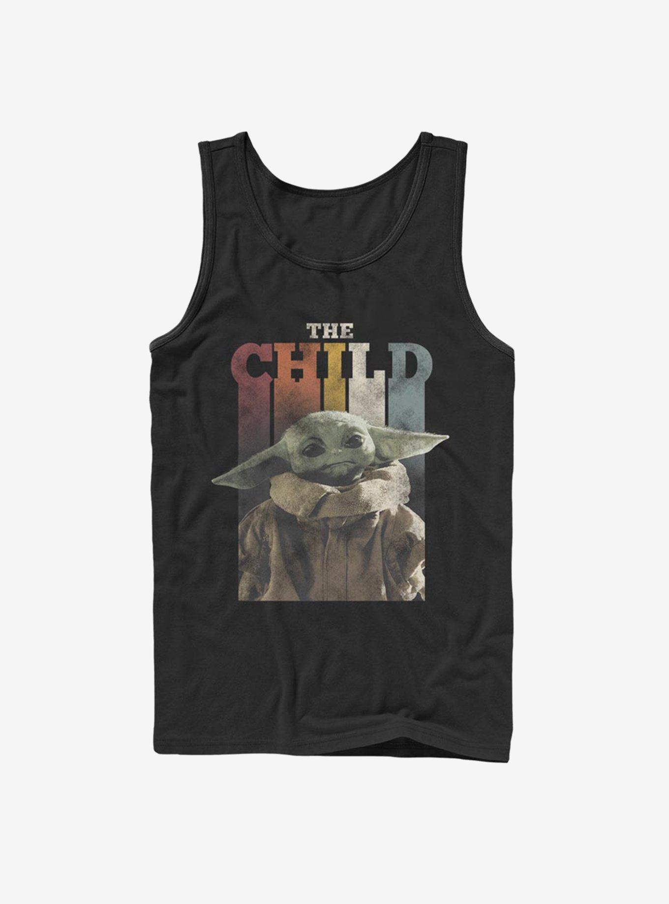 Star Wars The Mandalorian The Child Tank, BLACK, hi-res