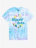 Dippin' Dots Tie-Dye Boyfriend Fit Girls T-Shirt, MULTI, hi-res