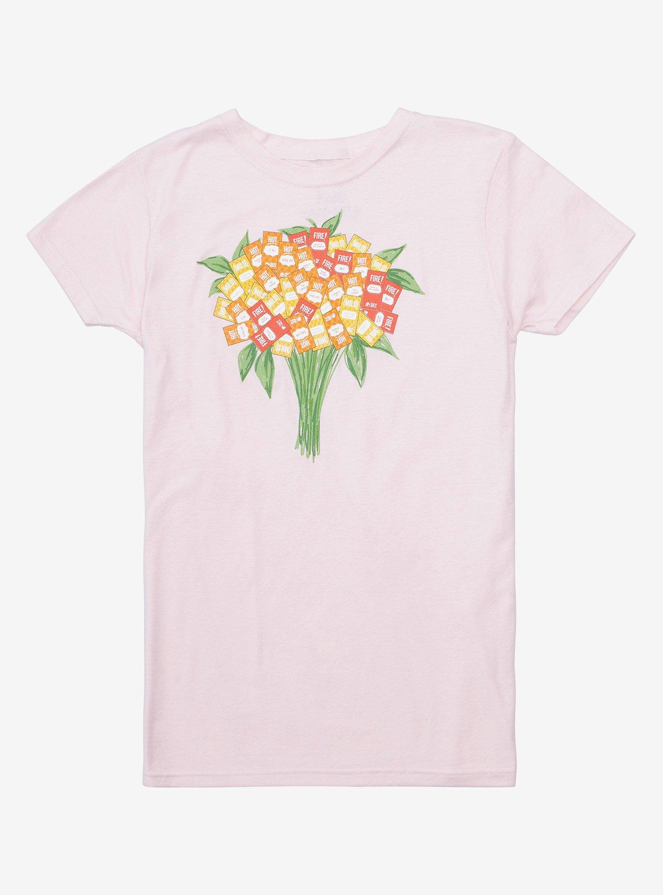 Taco Bell Hot Sauce Bouquet Girls T-Shirt, MULTI, hi-res