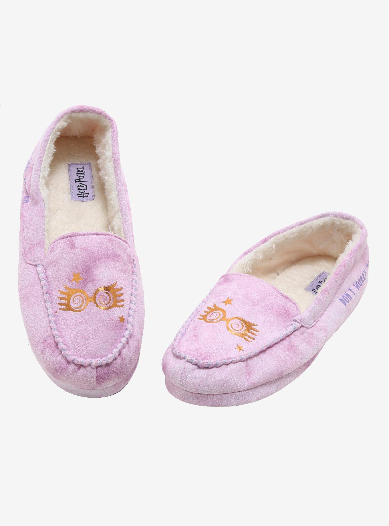 Harry Potter Luna Lovegood Spectrespecs Moccasin Slippers, MULTI, hi-res