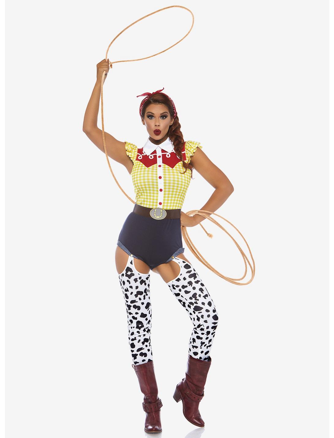 Giddy Up Cowgirl Costume, MULTICOLOR, hi-res
