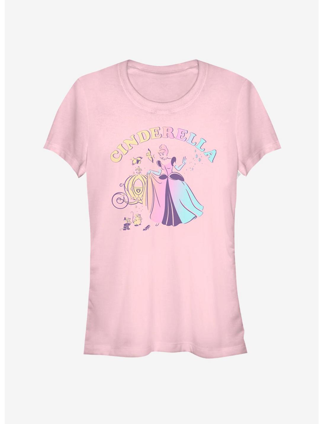 Disney Cinderellaella Classic Cinderella Doodle Girls T-Shirt, LIGHT PINK, hi-res