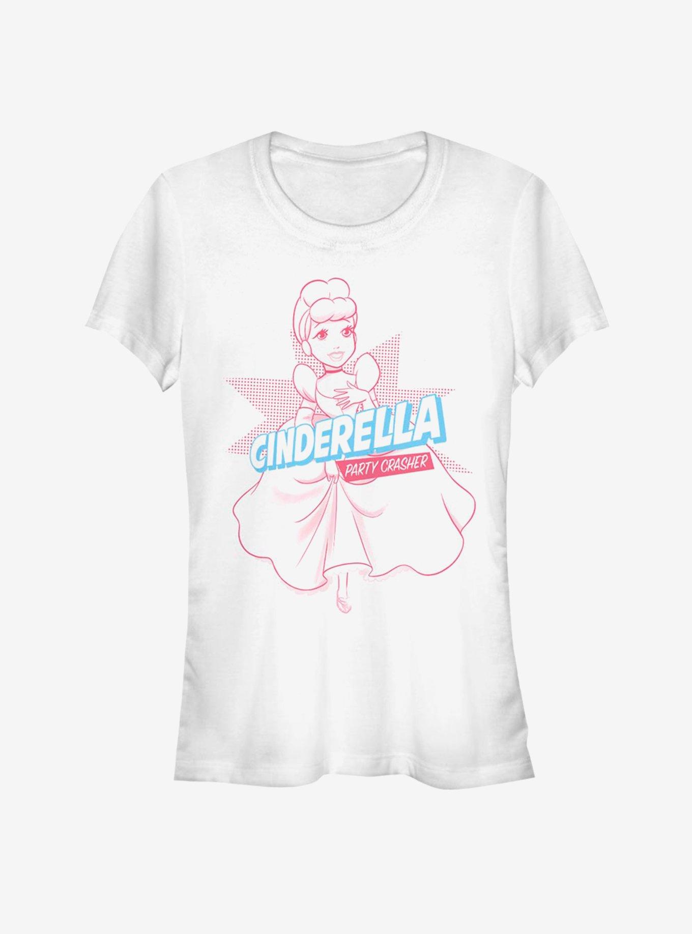 Disney Cinderella Classic Cindy Pop Girls T-Shirt, WHITE, hi-res