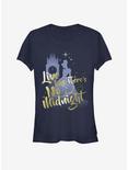 Disney Cinderella Classic Live Like There's No Midnight Girls T-Shirt, NAVY, hi-res