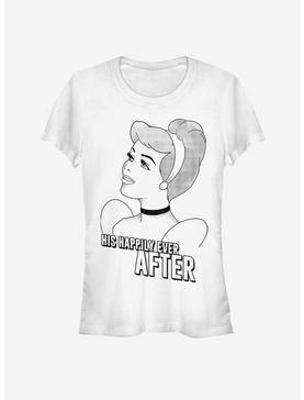 Disney Cinderella Classic Romantic Cindy Girls T-Shirt, WHITE, hi-res