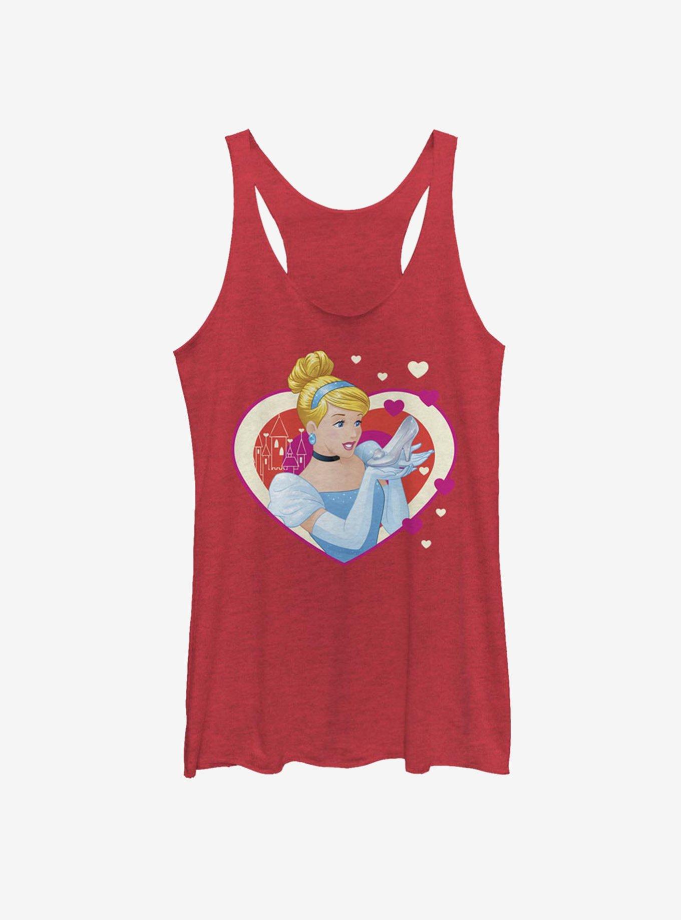 Disney Cinderella Classic Cinderella Hearts Girls Tank