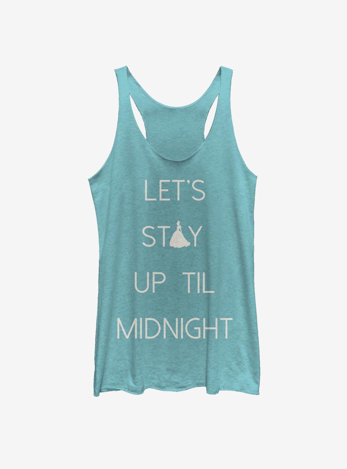 Disney Cinderella Classic Lets Stay Up Girls Tank, TAHI BLUE, hi-res