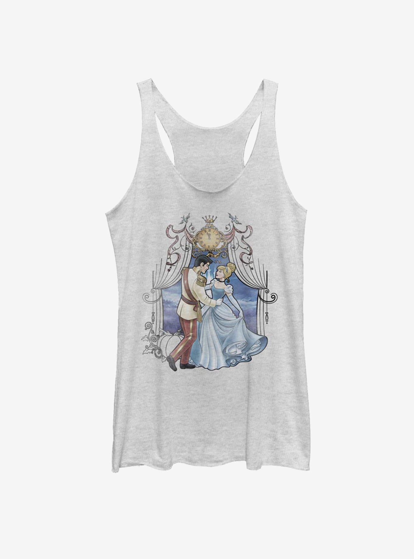 Disney Cinderella Classic Cinderella Love Girls Tank, WHITE HTR, hi-res