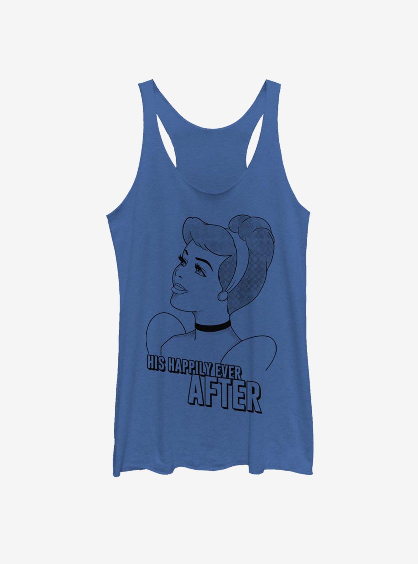 Disney Cinderella Classic Romantic Cindy Girls Tank, ROY HTR, hi-res