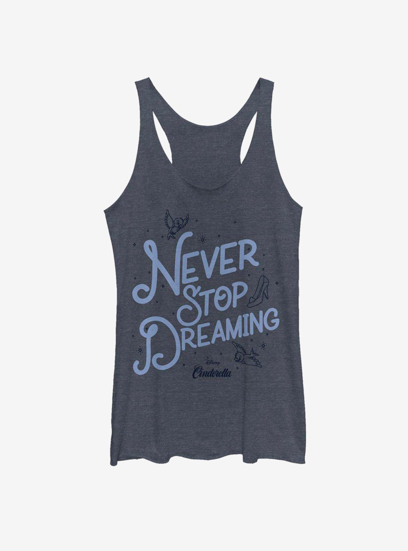 Disney Cinderella Classic Dream Text Girls Tank, , hi-res