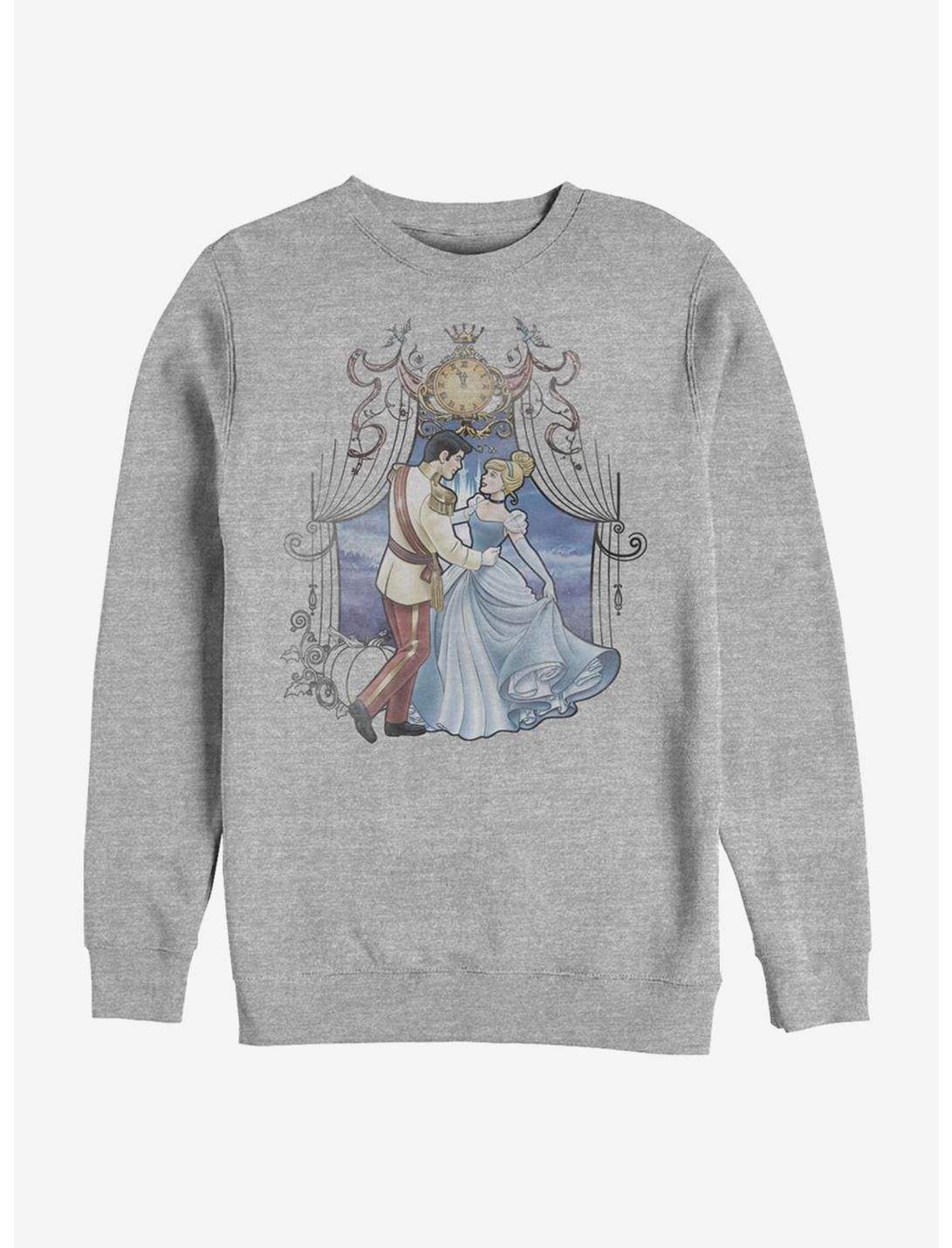 Disney Cinderella Classic Cinderella Love Crew Sweatshirt, ATH HTR, hi-res