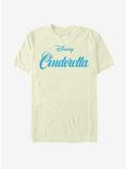 Disney Cinderella Classic Cinderella Logo T-Shirt, NATURAL, hi-res