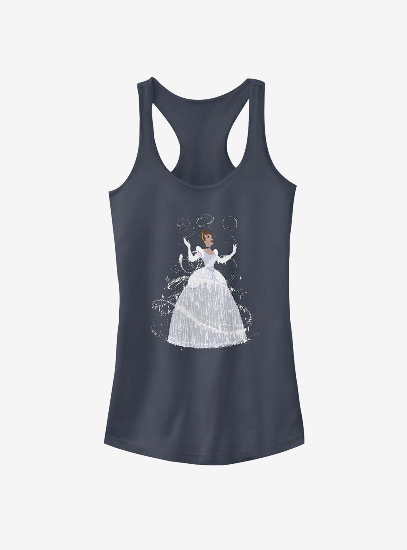 Disney Cinderella Classic Transformation Girls Tank, INDIGO, hi-res