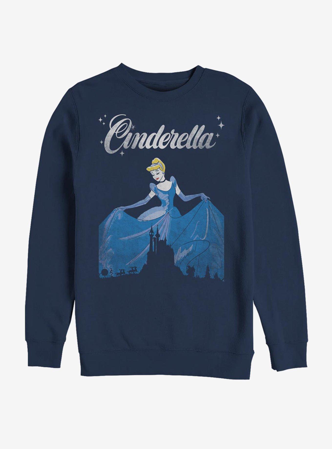 Disney Cinderella Classic Dancing Cinderella Crew Sweatshirt