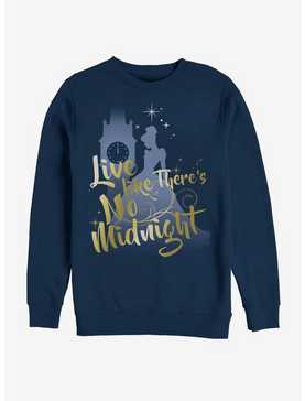 Disney Cinderella Classic Live Like There's No Midnight Crew Sweatshirt, , hi-res