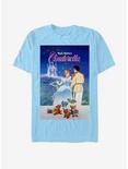 Disney Cinderella Classic Cinderella PosterT-Shirt T-Shirt, LT BLUE, hi-res