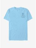 Disney Cinderella Classic Vintage Pocket Cinderella T-Shirt, LT BLUE, hi-res