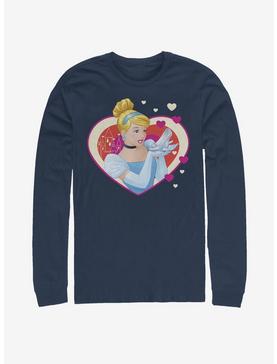 Disney Cinderella Classic Cinderella Hearts Long-Sleeve T-Shirt, , hi-res