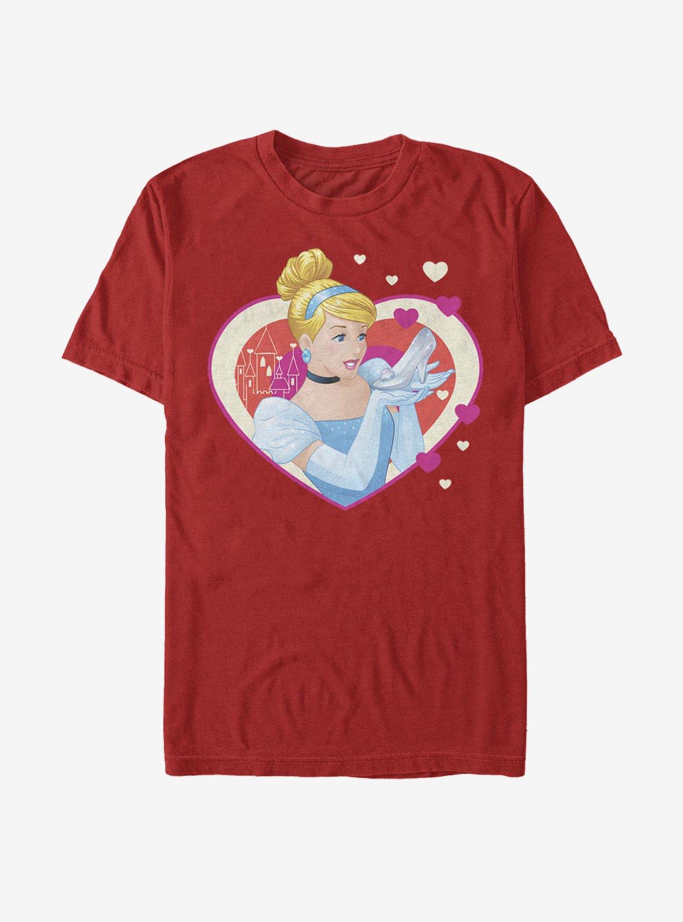 Disney Cinderella Classic Cinderella Hearts T-Shirt, , hi-res