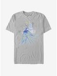 Disney Cinderella Classic Cinderella Watercolor T-Shirt, SILVER, hi-res