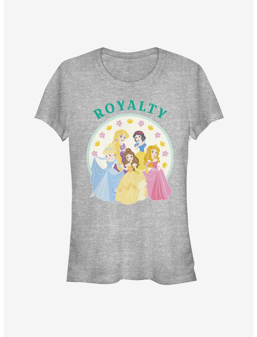 Disney Princess Classic Chibi Princess Girls T-Shirt, ATH HTR, hi-res