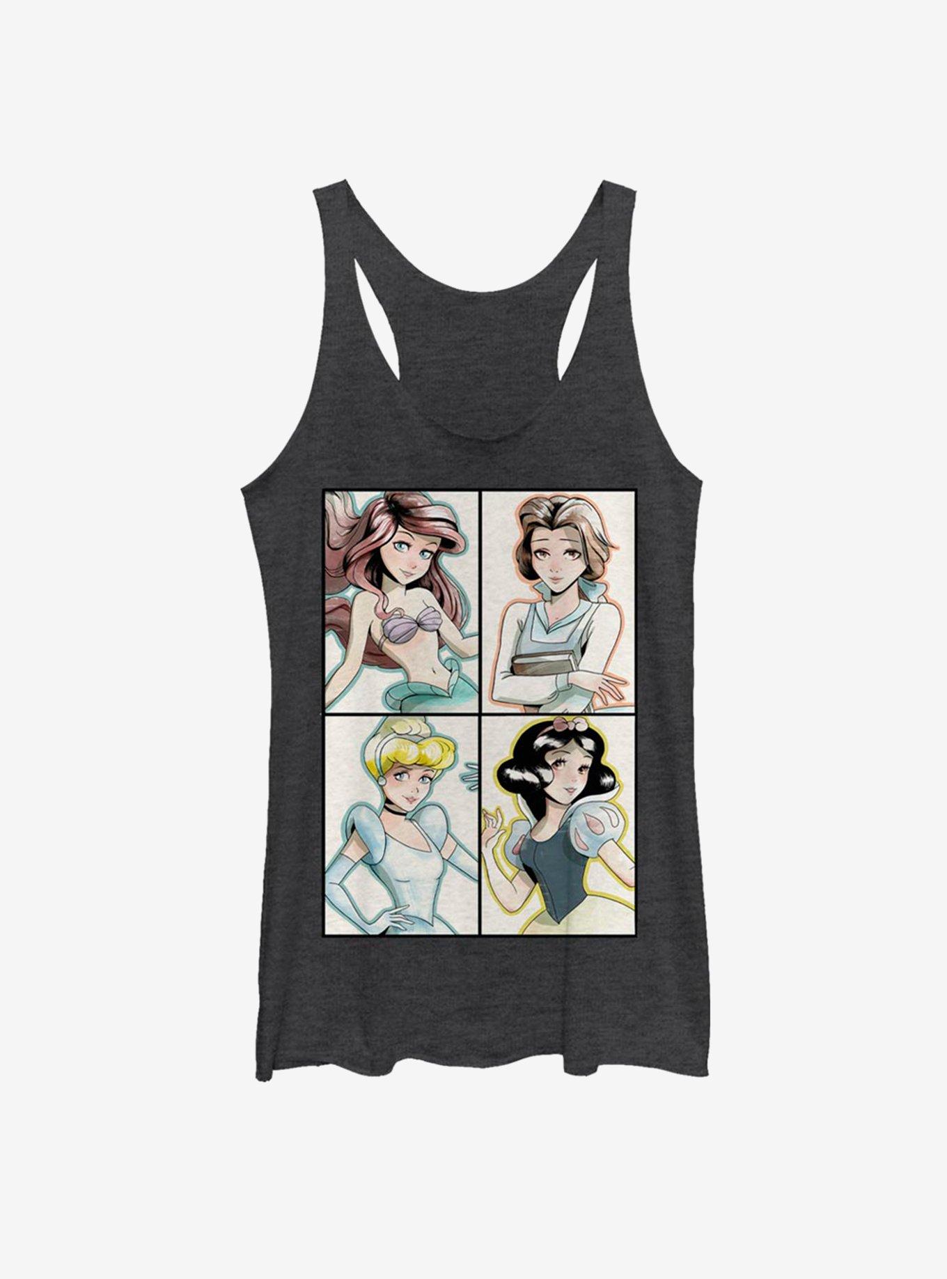 Disney Princess Anime Girls Tank Top