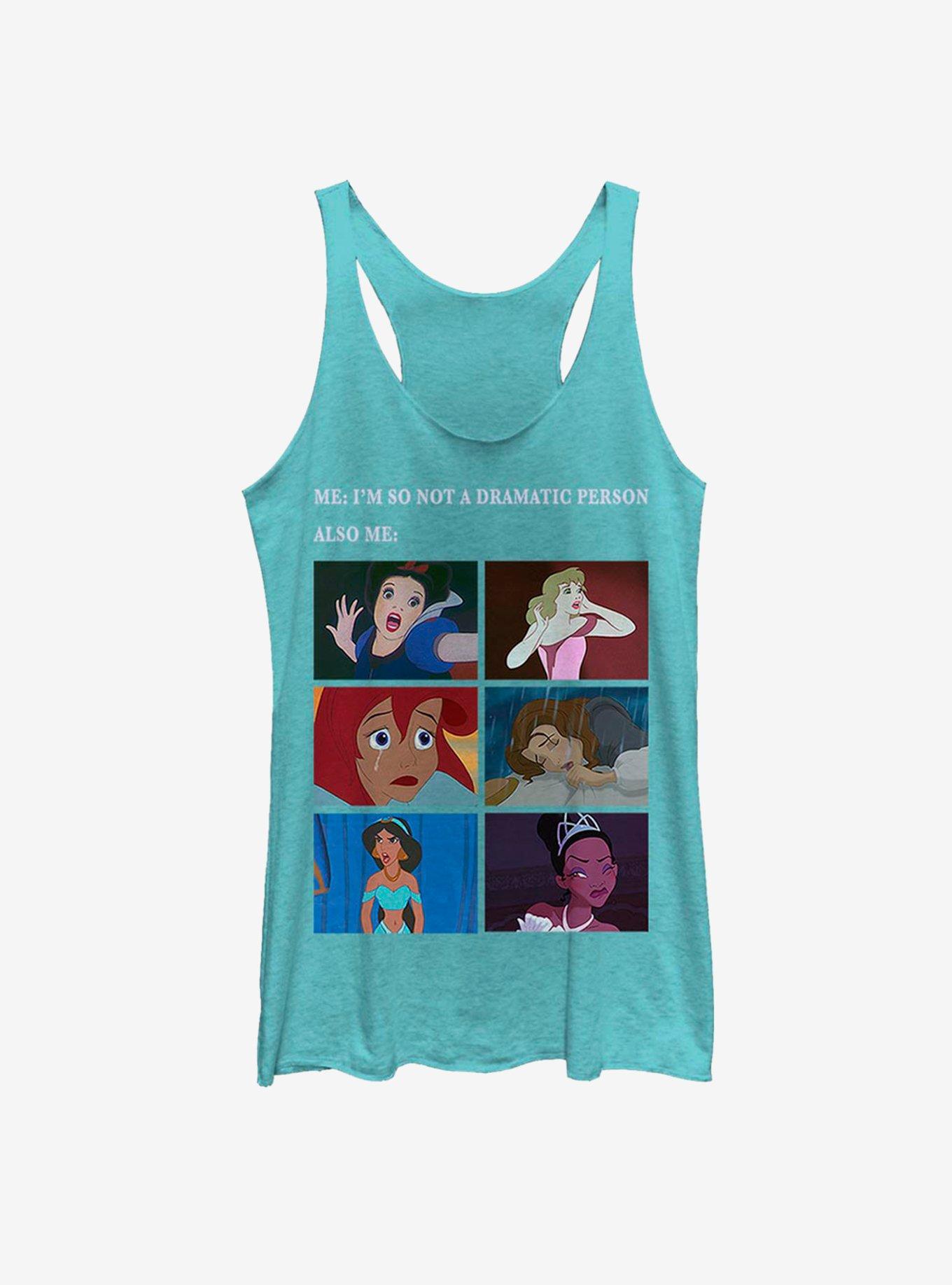 Disney Princess Drama Meme Girls Tank Top