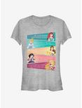 Disney Princess Classic Princess Adjectives Girls T-Shirt, ATH HTR, hi-res