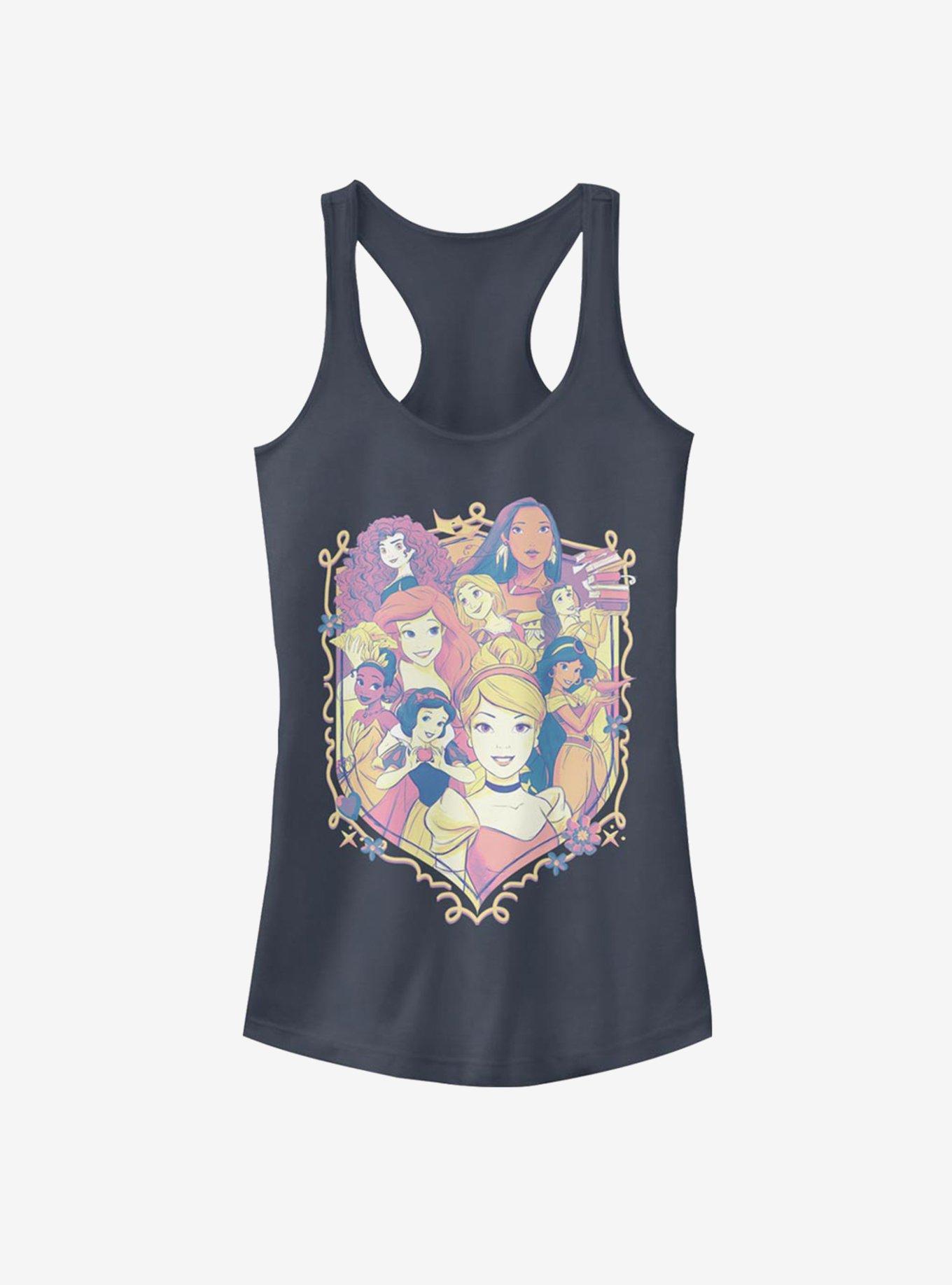 Disney Princess Classic Princess Shield Girls Tank, INDIGO, hi-res