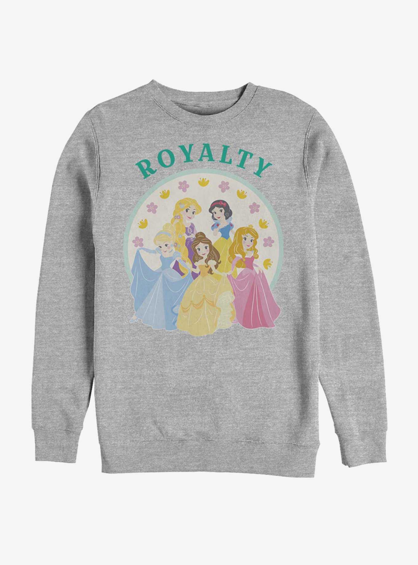 Disney Princess Classic Chibi Princess Crew Sweatshirt, , hi-res
