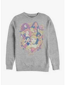 Disney Princess Classic Princess Shield Crew Sweatshirt, , hi-res