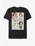 Disney Princess Classic Anime Princess T-Shirt, BLACK, hi-res