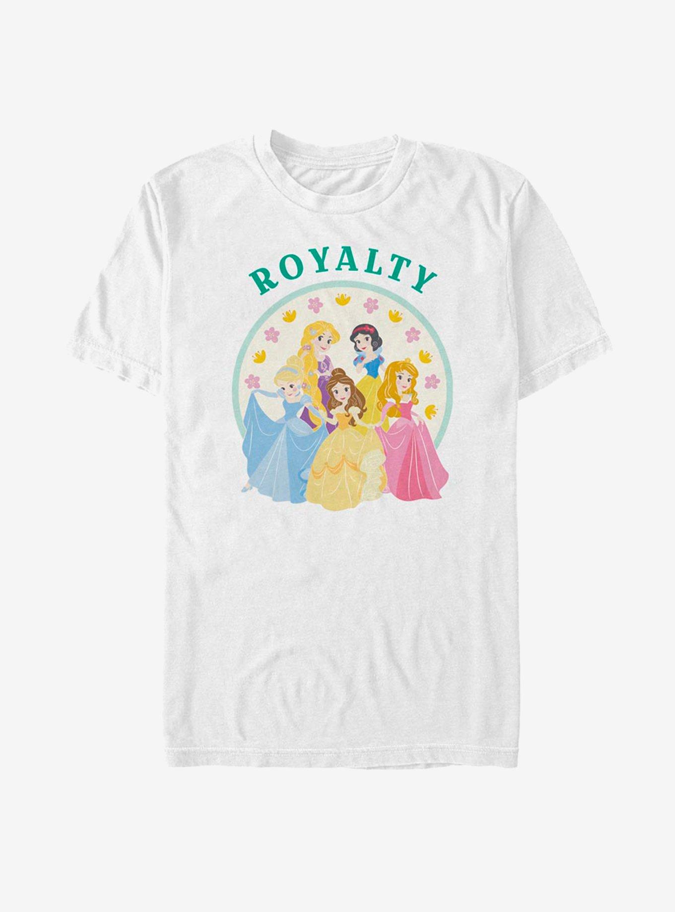 Disney Princess Classic Chibi Princess T-Shirt, WHITE, hi-res