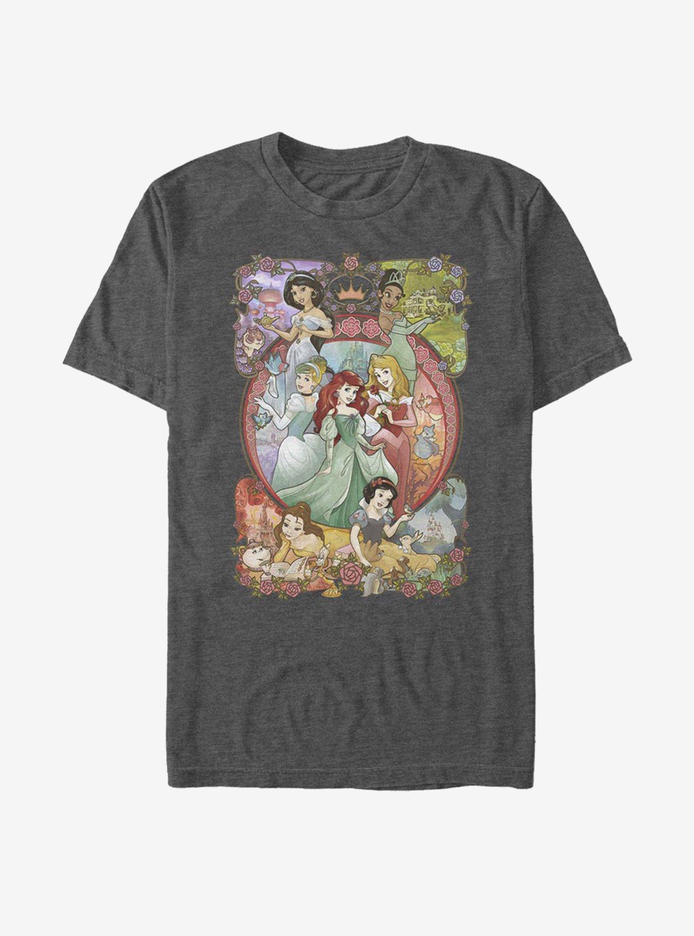 Disney Princess Classic Princess Power T-Shirt - GREY | Hot Topic