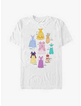 Disney Princess Classic Textbook Dresses T-Shirt, , hi-res