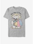 Disney Princess Classic Vintage Princess Group T-Shirt, ATH HTR, hi-res