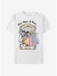Disney Princess Classic Vintage Princess Group T-Shirt, WHITE, hi-res