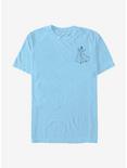 Disney Cinderella Chest Icon T-Shirt, LT BLUE, hi-res